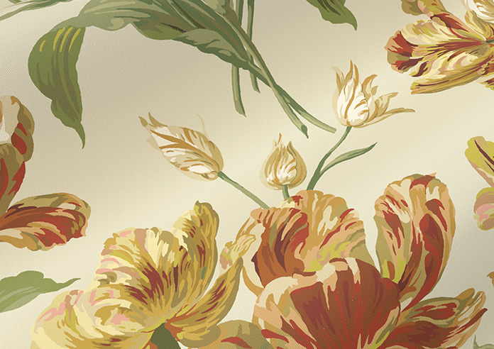 Laura Ashley Gosford, Gold - Twist&Fit Roller Blind - Image 4
